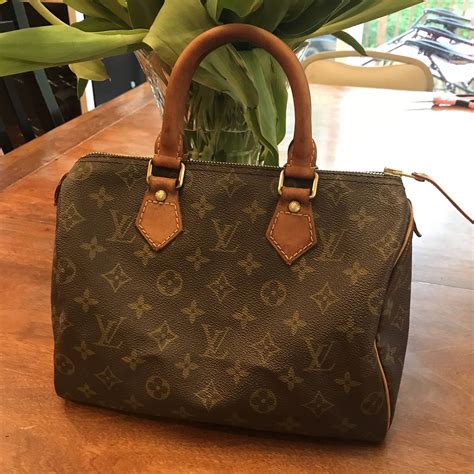 louis vuitton speedy bag used